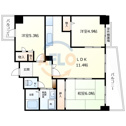 【間取り】 | フィオーレ岸里　間取り