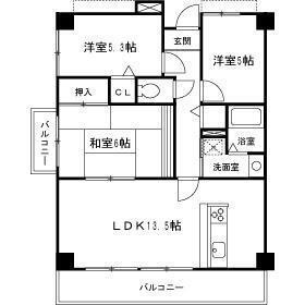 【間取り】 | ユンヌ・ホワイエ　 鯰江東小学校区 | ユンヌ・ホワイエ　間取り
