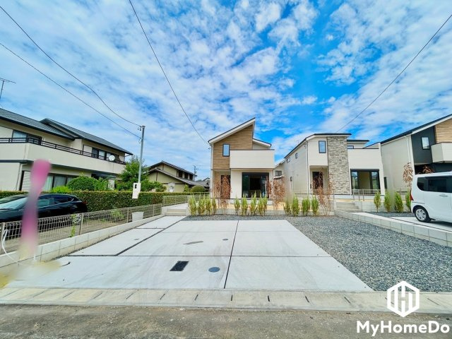 守山区小幡北　2期の駐車場|広々とした庭ではBBQやガーデニングも◎。自宅で叶える、外時間のある暮らし。