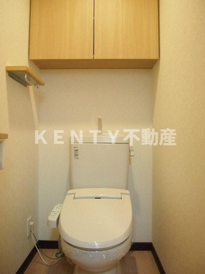 【トイレ】 | ルーブル大森八番館 | 落ち着いた色調のトイレです