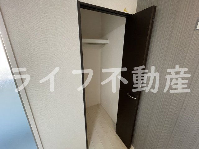 フジパレス河内花園Ⅴ番館の収納|収納のためのスペースです