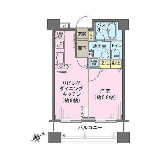 【間取り】 | ヒルレジデンス大崎