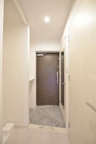 西宮市大屋町の賃貸マンションのバルコニー