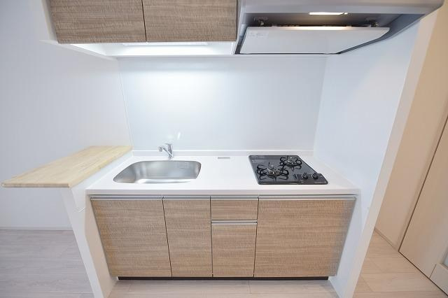 西宮市大屋町の賃貸マンションのキッチン