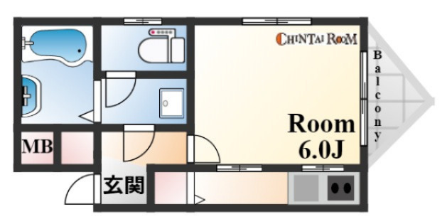 アンフィニジョア六甲の間取り
