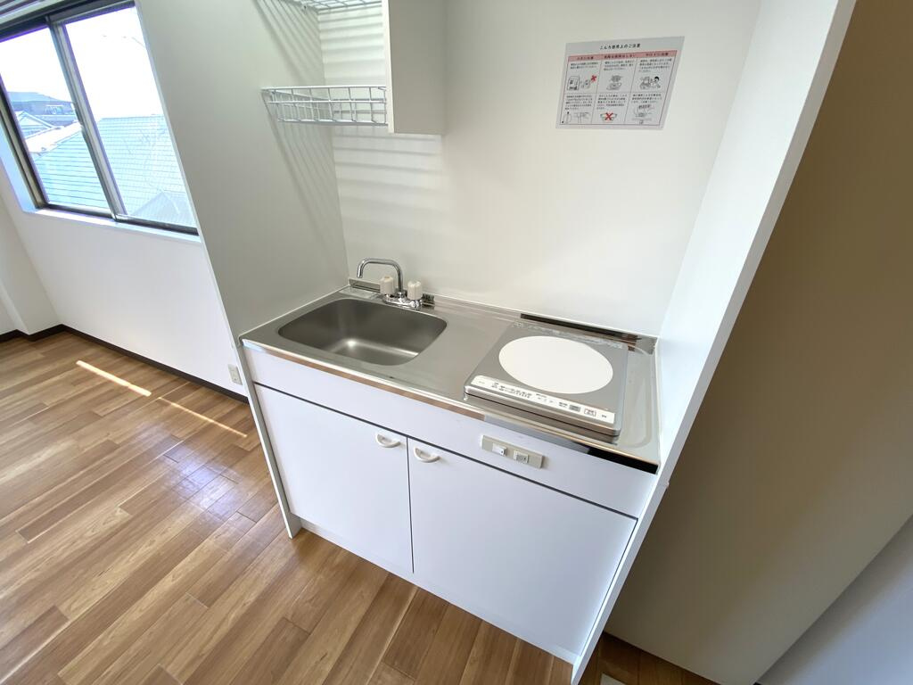 芦屋市竹園町の賃貸マンションのキッチン