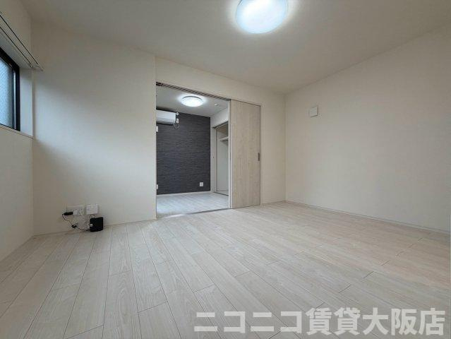大阪市平野区平野市町１丁目のアパートの居間・リビング|別号室イメージの為、現状を優先致します。