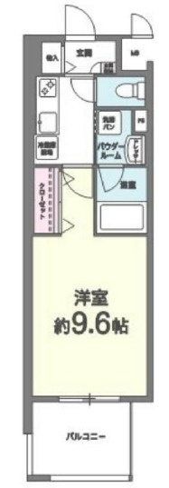 ヘスティア神戸の間取り
