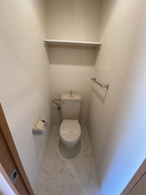 西宮市甲東園１丁目の賃貸マンションのトイレ