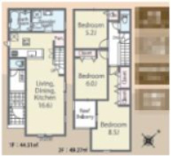 『八王子市新築戸建て』八王子市下恩方町931【仲介手数料無料】　２４－１期