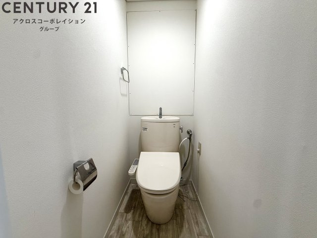 温水洗浄便座付きです☆