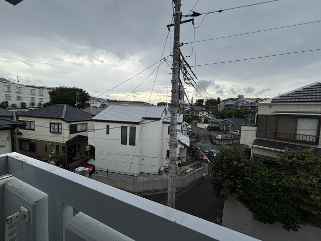 テルージュ菊名Ⅱの展望|最上階なので視界が開けた気持ちの良い眺望です。