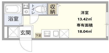 足立区栗原３丁目のアパートの間取り