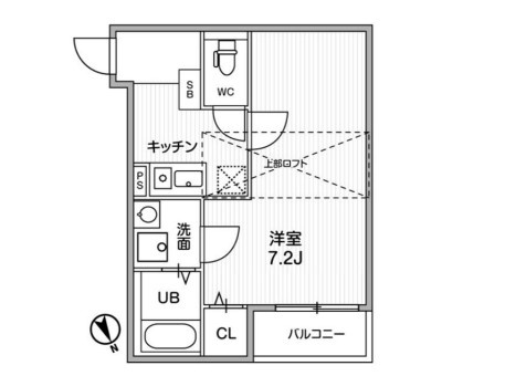 Ｔʼｓ Ｃｕｏｒｅ調布の間取り