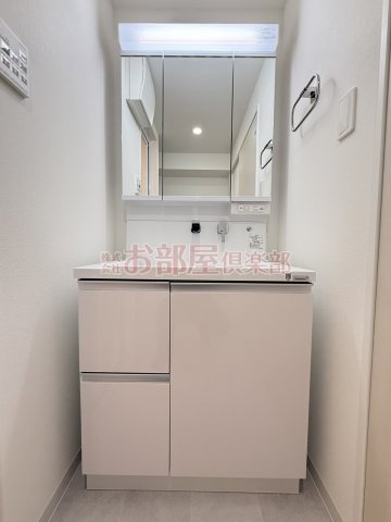 Mys Casetta Kurumeの洗面所|広い洗面スペース