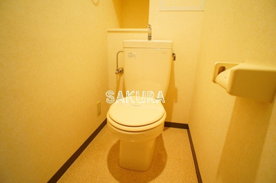 【トイレ】 | ネオグランデ大倉山 | 落ち着いた色調のトイレです♪
