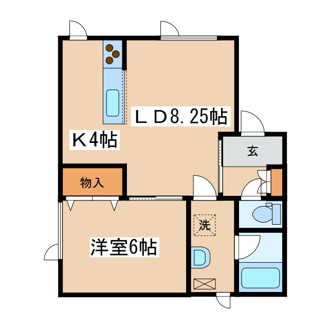 アロハの間取り
