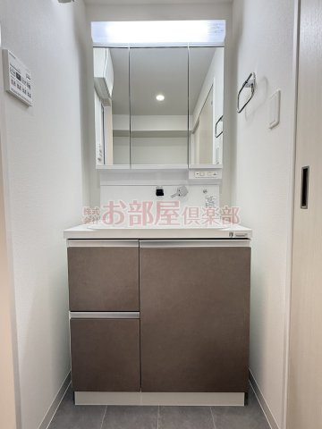 Mys Casetta Kurumeの洗面所|広い洗面スペース