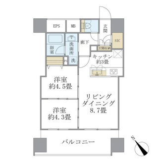 【間取り】 | エミリブ東長崎