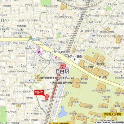 【地図】 | グリーンヒルズ目白