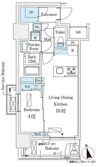 【間取り】 | シーズンフラッツ浅草六丁目