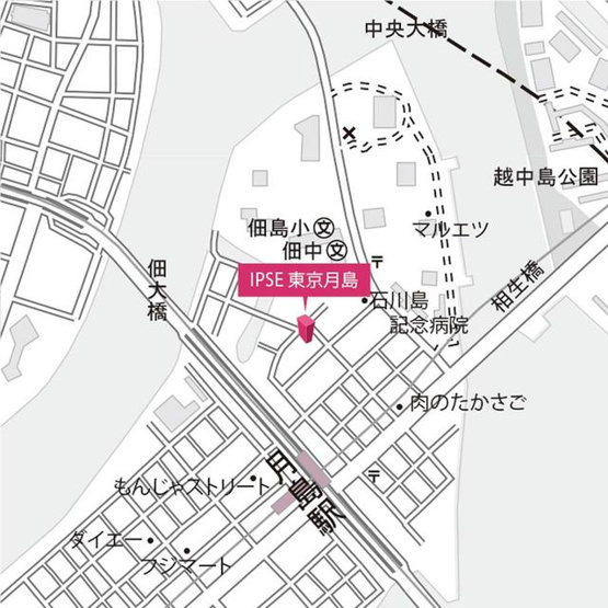 【地図】 | ＩＰＳＥ東京月島
