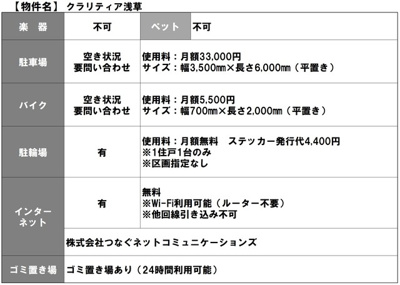 【その他】 | クラリティア浅草