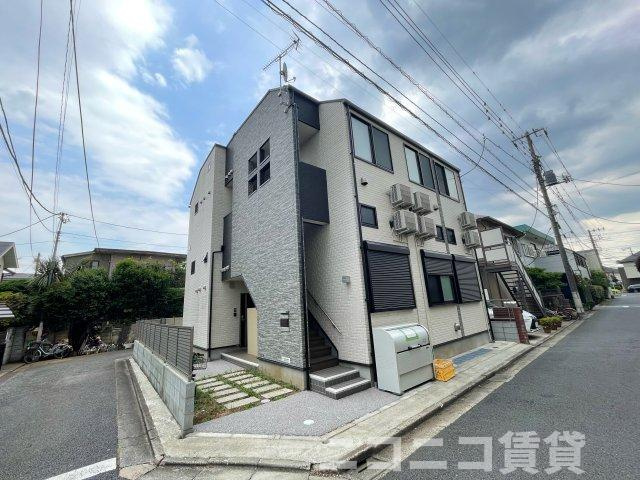杉並区松庵１丁目のアパートの外観|
