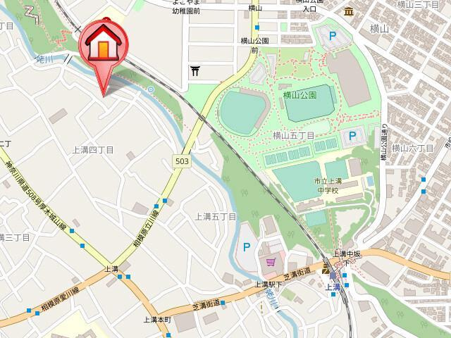 メゾン　グレイスの地図