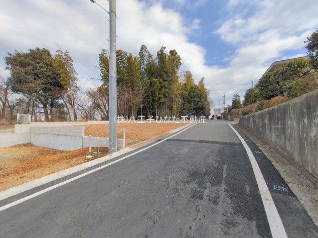 『八王子市土地』八王子市石川町1214-1【仲介手数料無料】の前面道路含む現地写真|～仲介手数料無料☆八王子ひなた不動産～八王子市石川町　売地