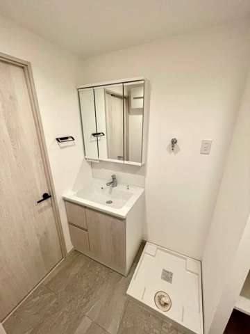 新品家具付きマンション赤坂50(KaGood東京)の洗面所