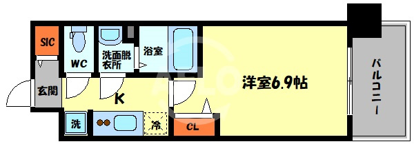 プレサンス大阪都島エレナードの間取り|プレサンス大阪都島エレナード　間取り