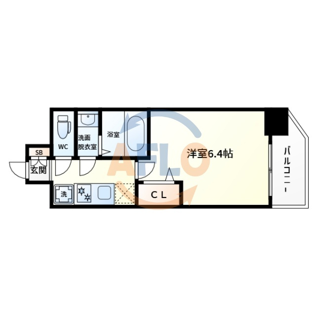 Alivis都島北通の間取り|Alivis都島北通　間取り