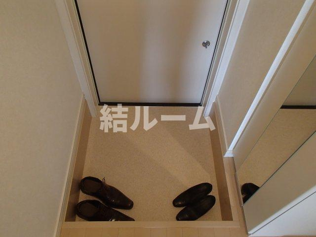 練馬区南田中３丁目のアパートの玄関