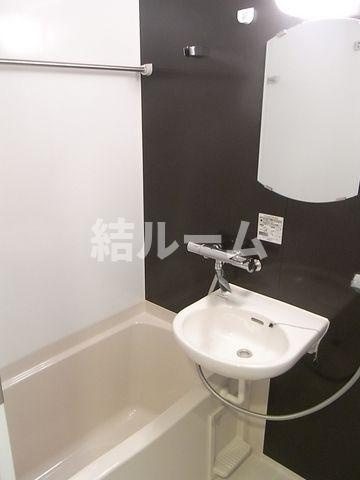 練馬区中村１丁目の賃貸マンションの浴室