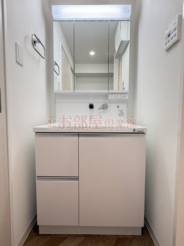 Mys Casetta Kurumeの洗面所|広い洗面スペース