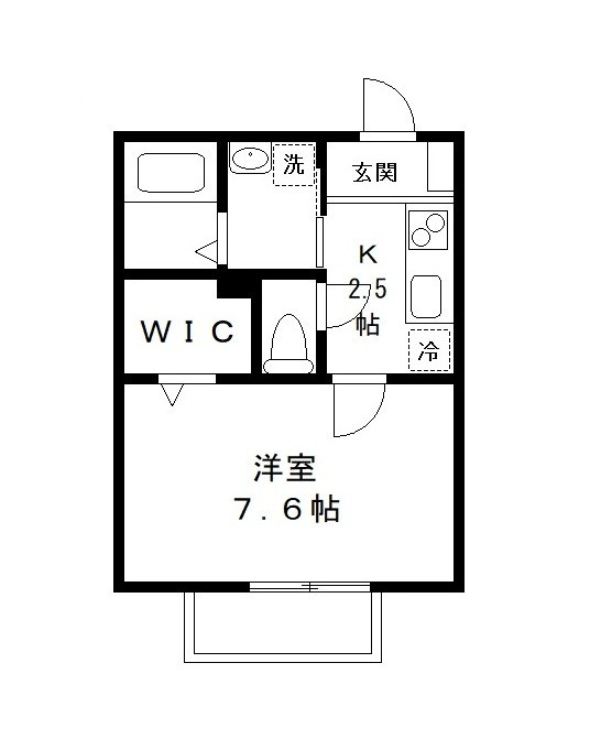 フレシールつくしが丘の間取り