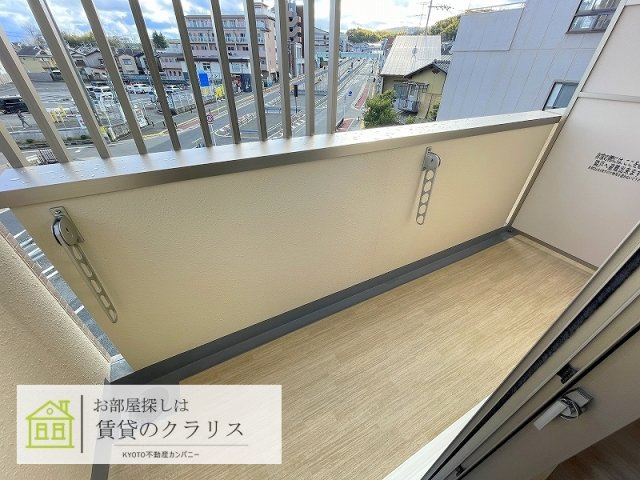 シャルレ7番館のバルコニー