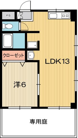 ハイツAの間取り