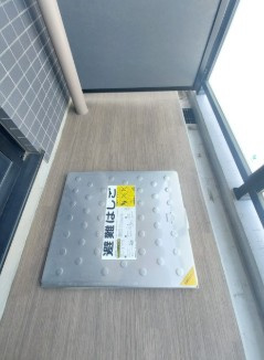 XEBEC小竹向原のバルコニー