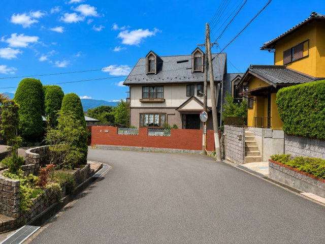 甲賀市水口町下山の前面道路含む現地写真
