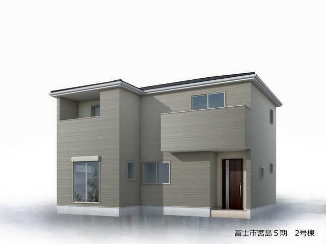 【外観パース】 | 富士市宮島 5期 新築建売 2号棟 | 外観パースです
