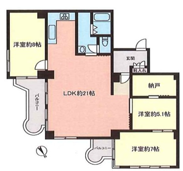 メゾン文京の間取り