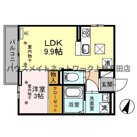 さくらガーデンⅡの間取り|間取図