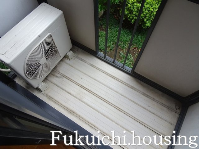 櫻ハウス大八木のバルコニー