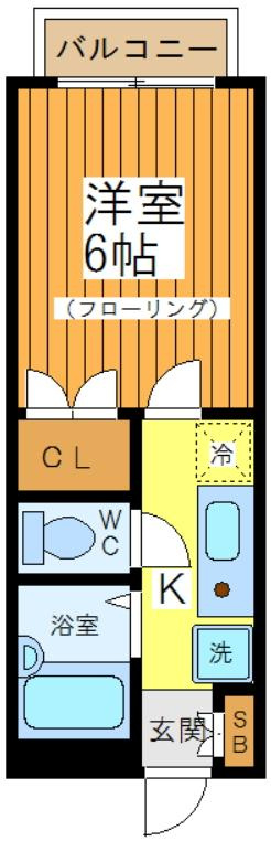 櫻ハウス大八木の間取り