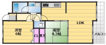 【間取り】 | ラポール観音寺