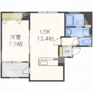 デセンテ北梅田　中津小学校区の間取り|デセンテ北梅田　間取り