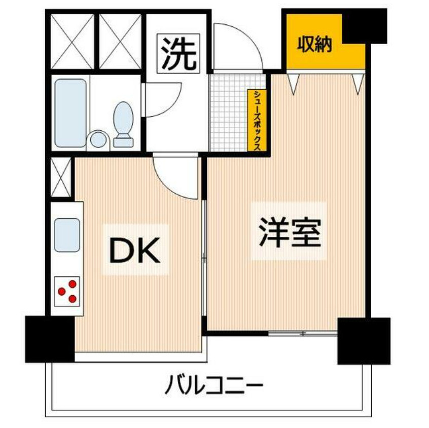 シティ音羽の間取り