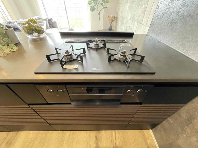 パークコート麻布十番 三田ガーデン棟のキッチン